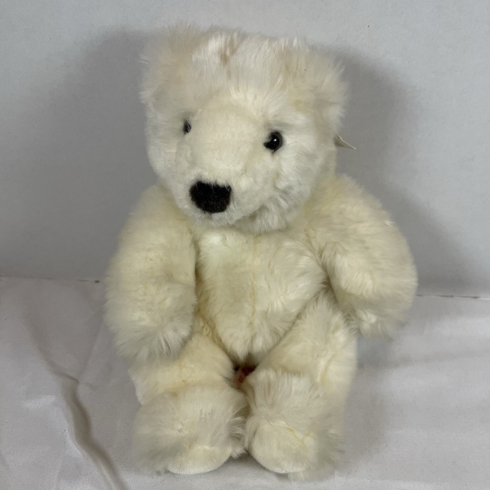 Russ Berrie Dreamsicle Polar Bear Plush Stuffed Animal White 11 inch 3728